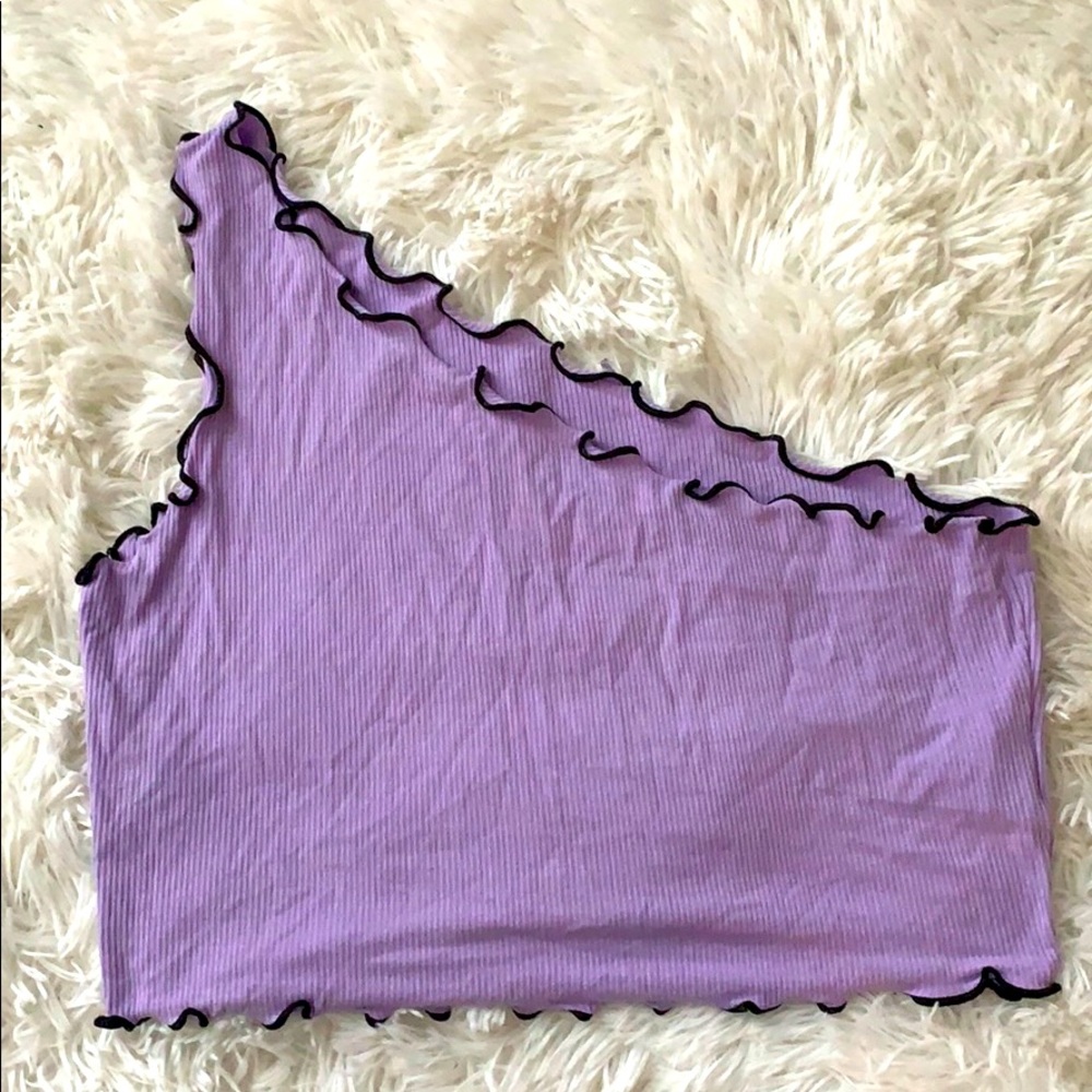 One shoulder top never worn
